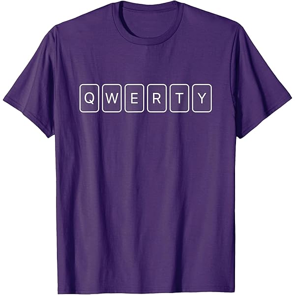 Amazon.com: Qwerty T-Shirt : Clothing, Shoes & Jewelry